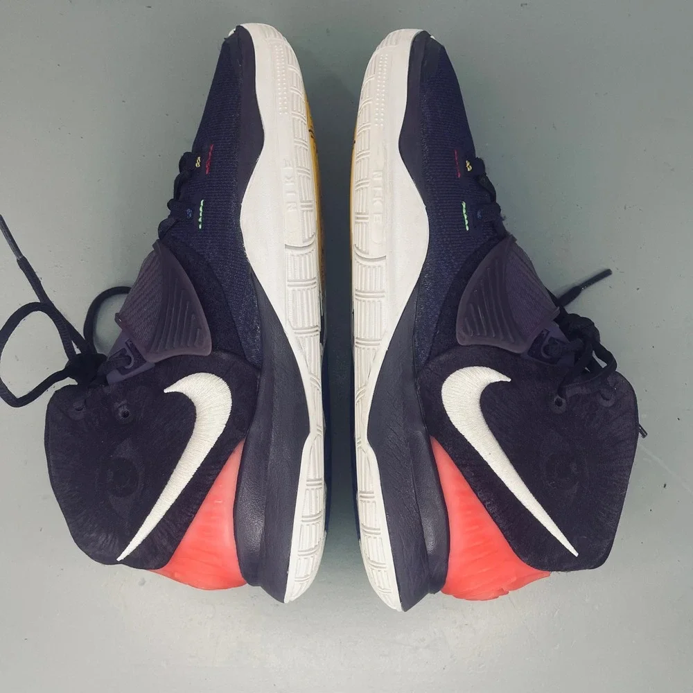 Nike Kyrie‎ 6 Enlightenment Basketball Shoes Kids Size 7Y Women's 8.5 BQ5599-500